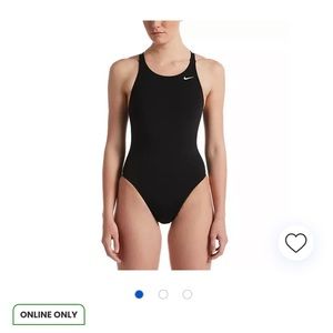 Nike womens hydrastrong one piece swimsuit black